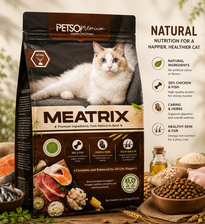 Petso Premium MEATRIX Cat Food