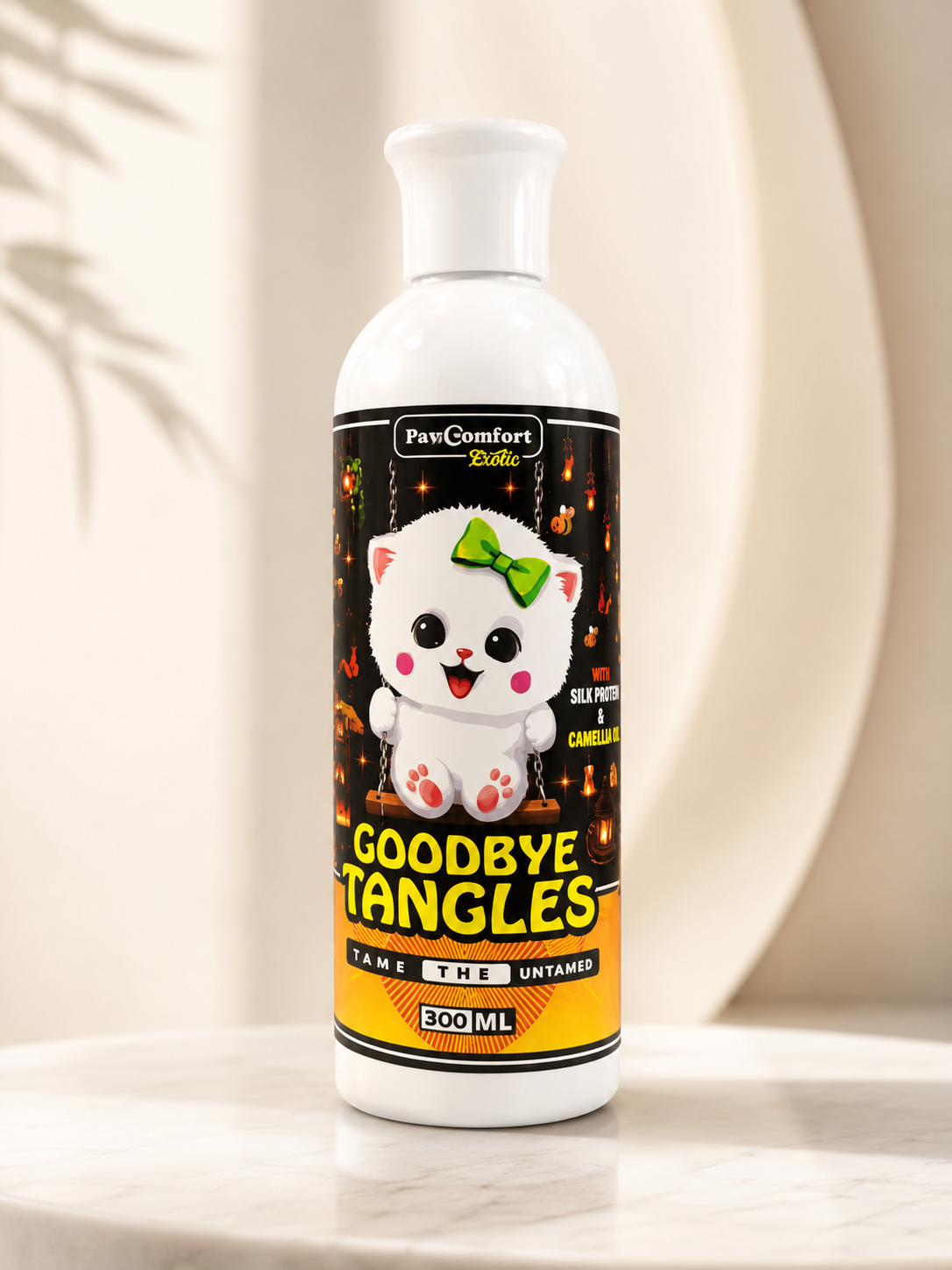 PawComfort Goodbye Tangles Cat Shampoo - 300ML