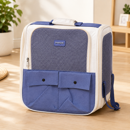 Moorpet Breathable Soft-Sided Pet Carrier for Cats & Small Dogs