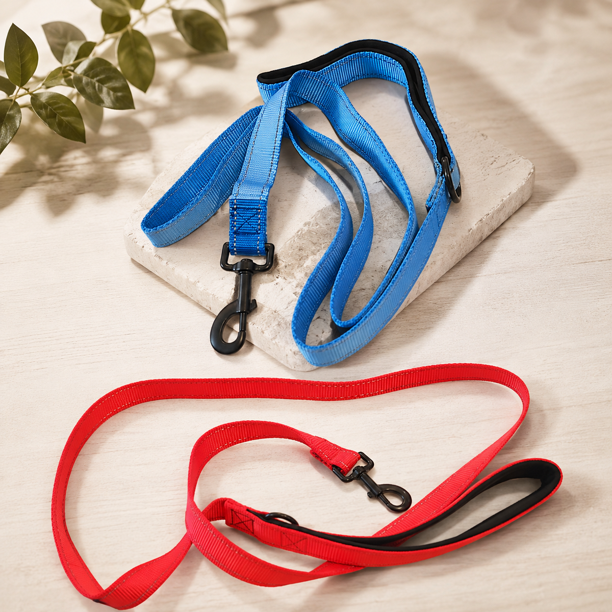 Padded Handle Reflective Puppy Leash