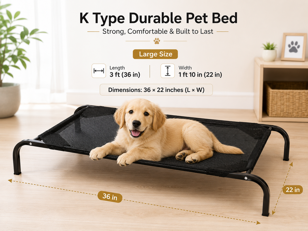 K Type Durable Pet Bed