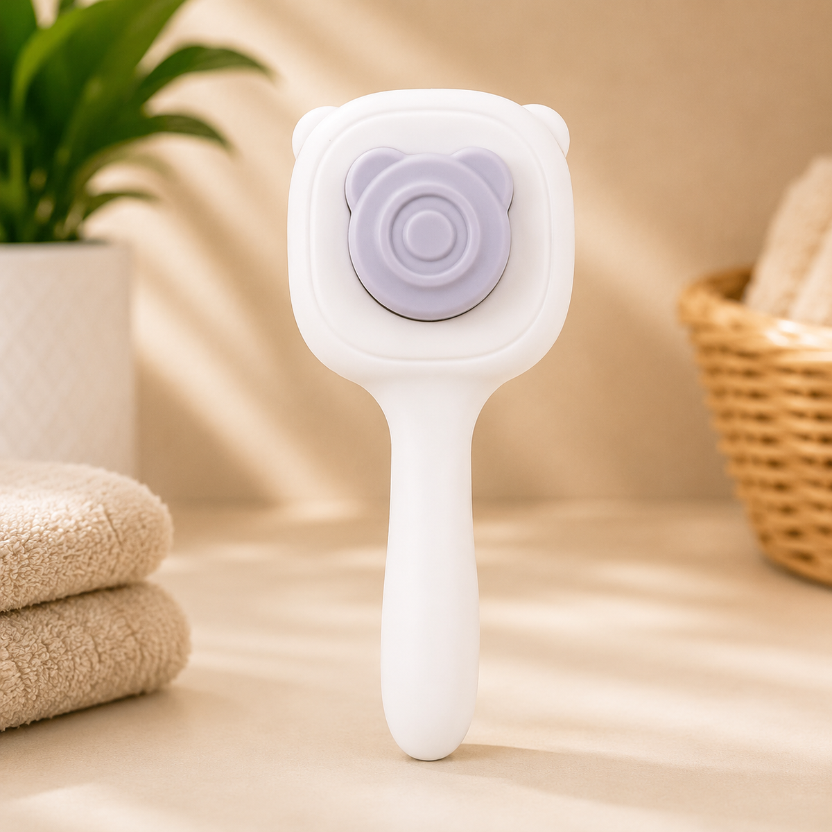 PetZilla Self Cleaing Button Brush