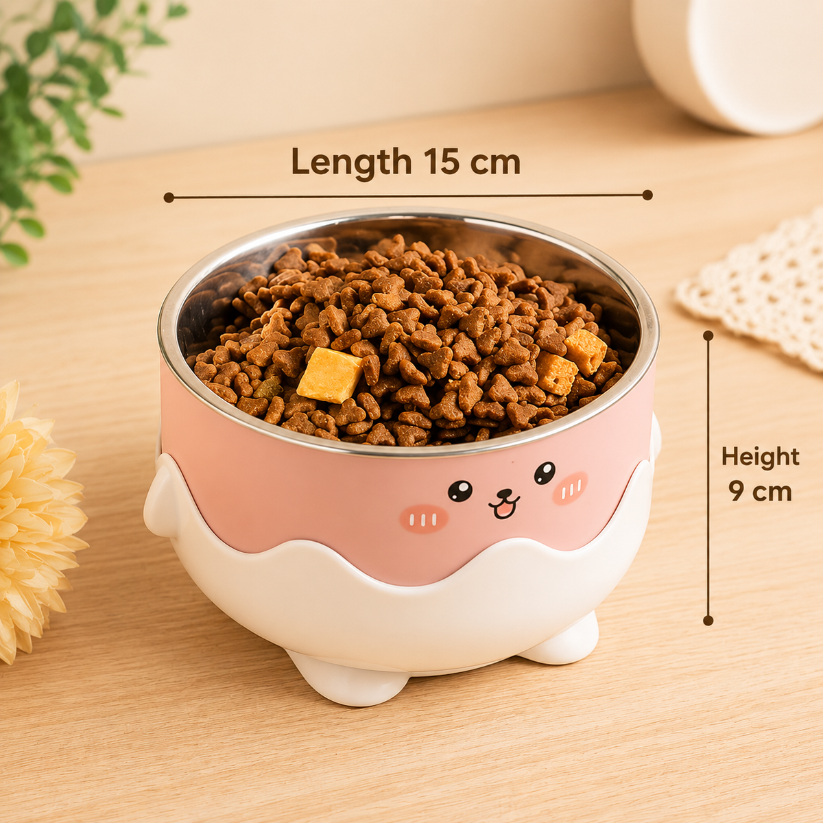 Happy Hatch Removable Stainless Steel Pet Bowl