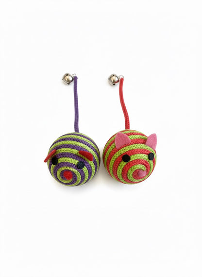 Colorful Cat Sisal Toy
