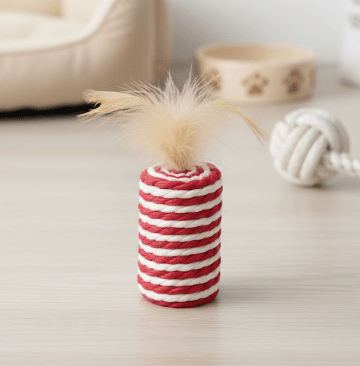 Colorful Cat Sisal Toy