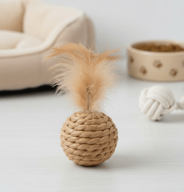 Colorful Cat Sisal Toy
