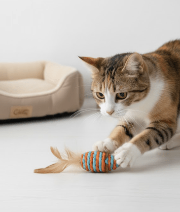 Colorful Rope Sisal Mouse Toy