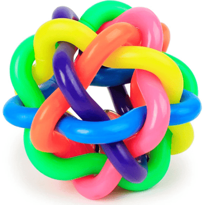 Colorful Rubber Training Chew Ball for Cats and Dogs