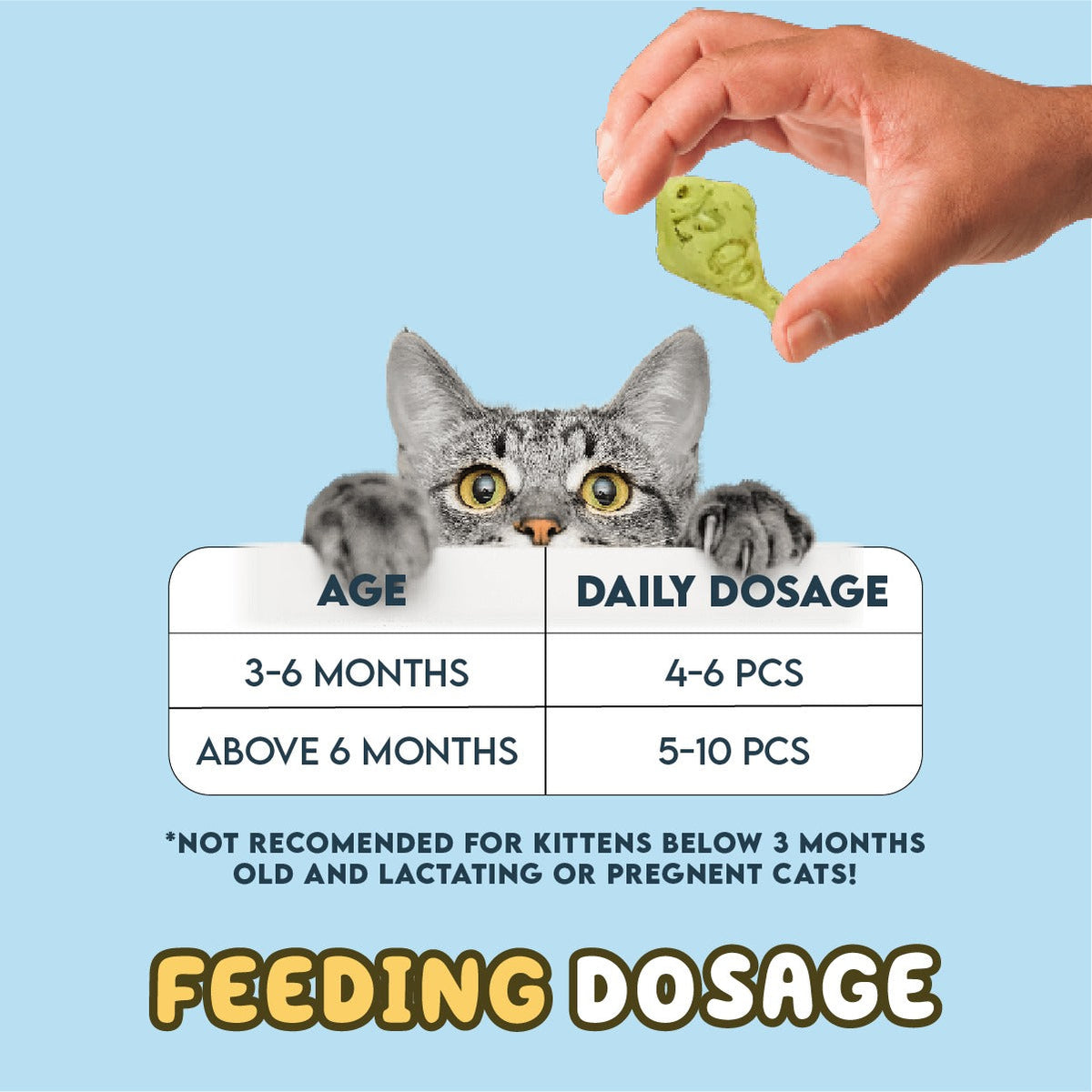 Cookeys Cat Dental Treats for Healthy Teeth with Catnip 80Grams