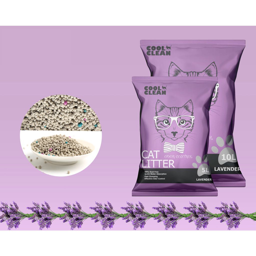 Cool and Clean Imported Bentonite Cat Litter 10L