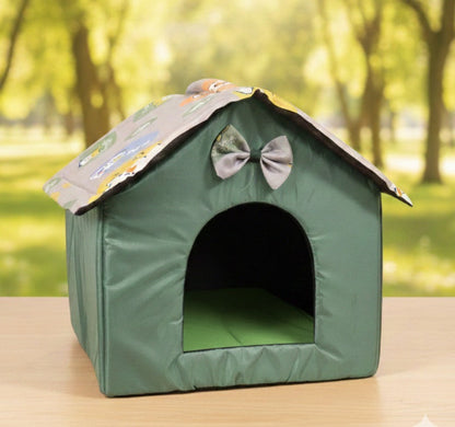 Cozy Cat Bow House