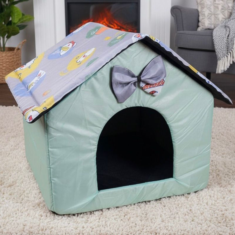 Cozy Cat Bow House