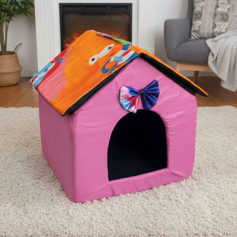 Cozy Cat Bow House