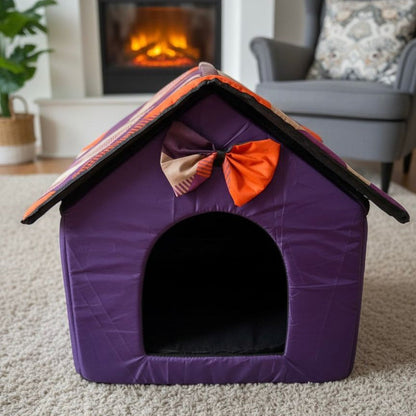 Cozy Cat Bow House