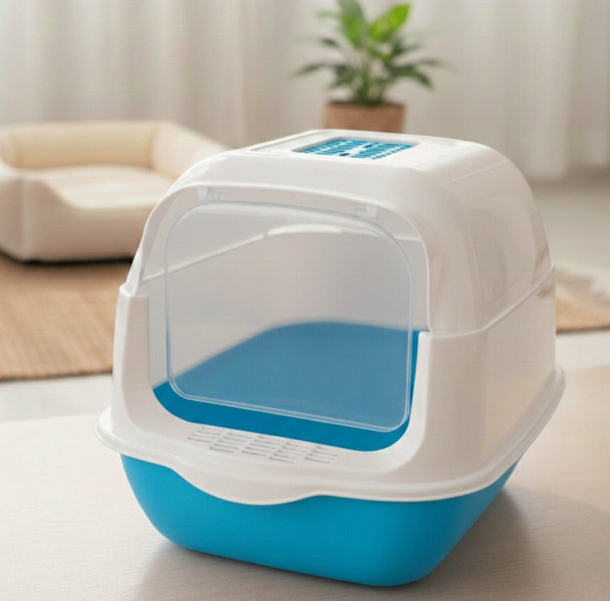 CozyPaws Privacy Litter Box