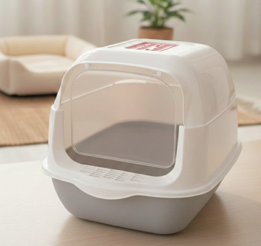 CozyPaws Privacy Litter Box