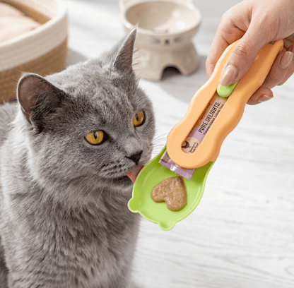 Creamy Treat Spoon For Cats