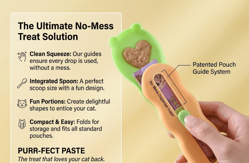 Creamy Treat Spoon For Cats