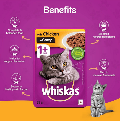 Discount Whiskas Gravy for Cats * 1 85gm Pouch