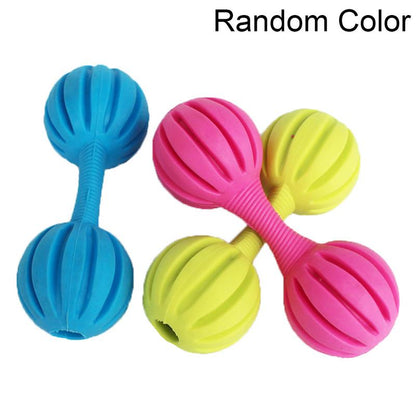Dog Puppy Dumbbell Teether Toy Bone Puppy Chewing Toy
