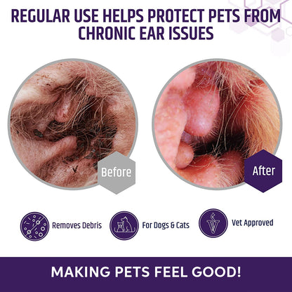 Fluffn Buff Ear Cleaning Liquid for Cats & Dogs