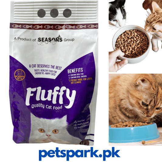 Fluffy Cat Food