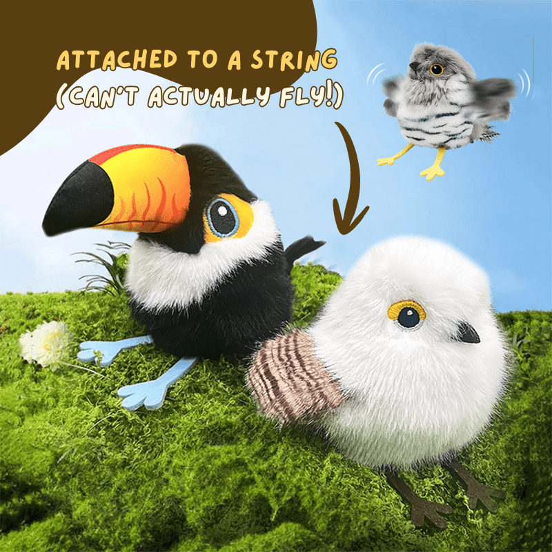 Chirping Bird Toy for Cats