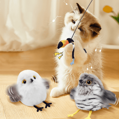 Chirping Bird Toy for Cats