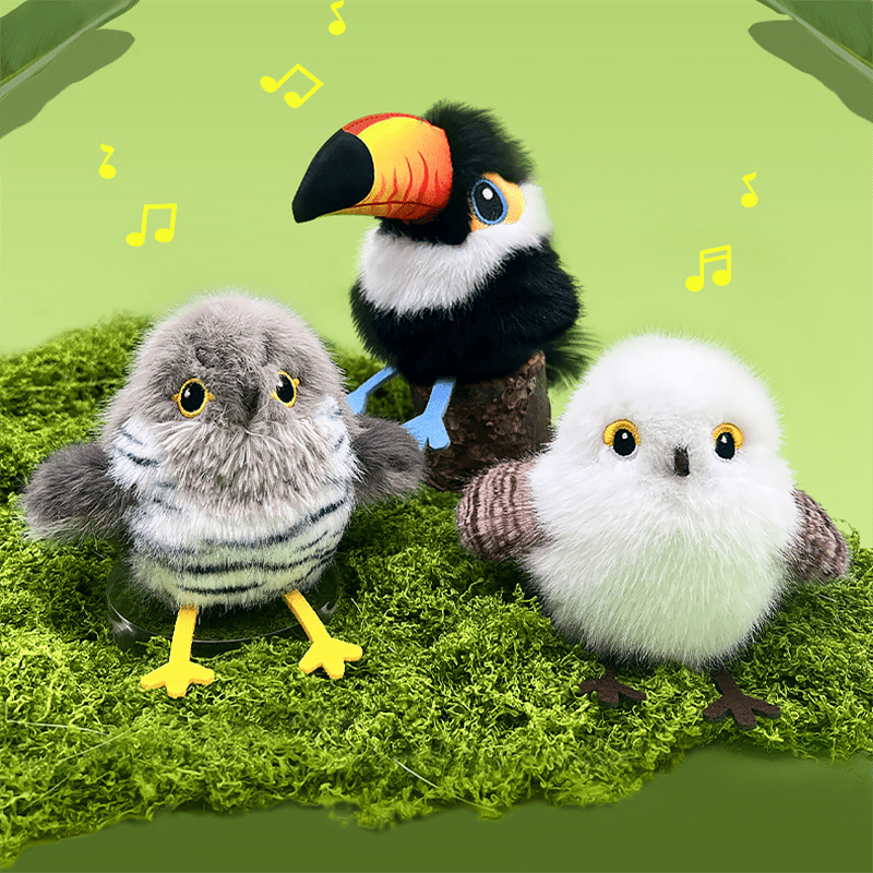 Chirping Bird Toy for Cats