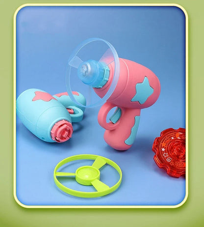 Flying Disc Launcher Toy For Kitten & Cats