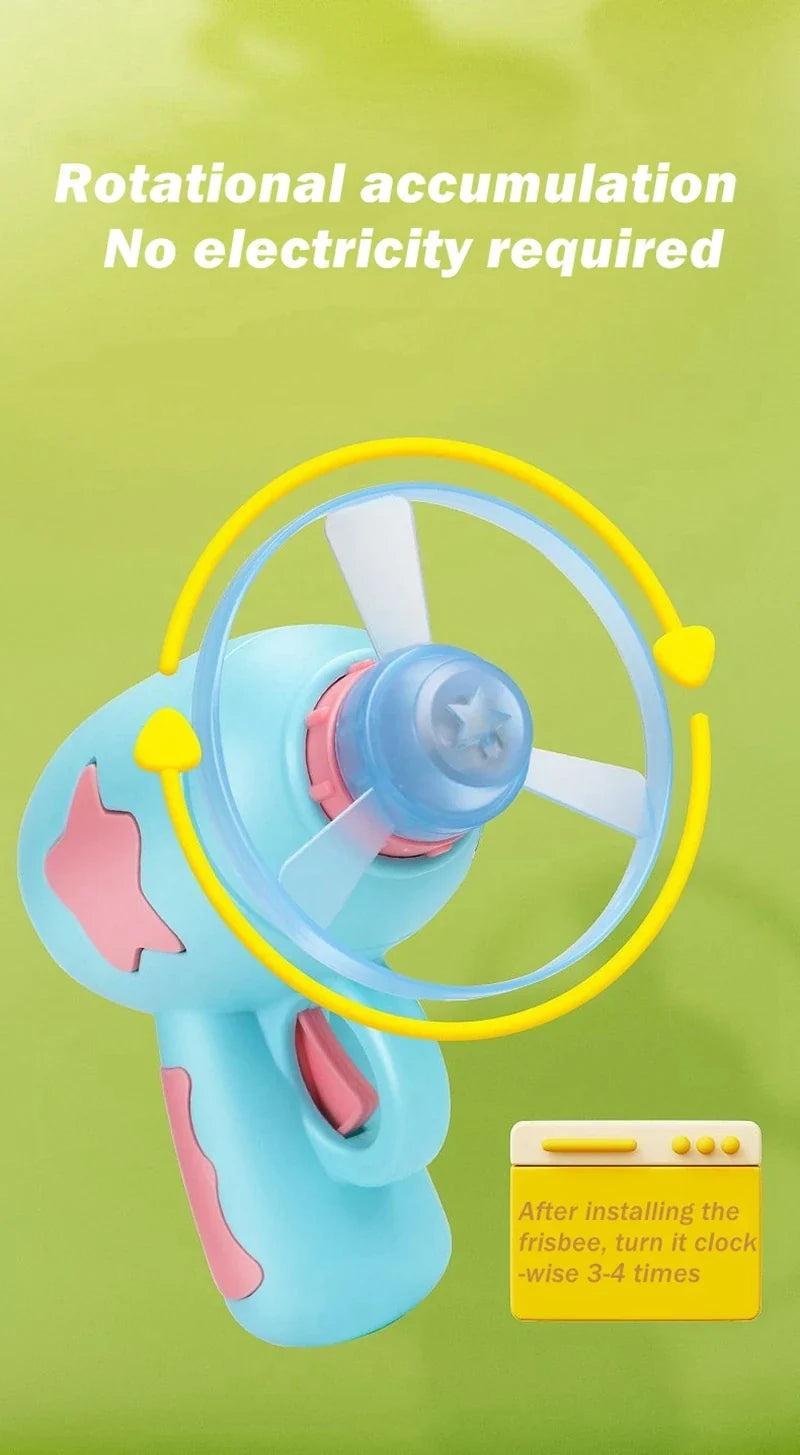 Flying Disc Launcher Toy For Kitten & Cats