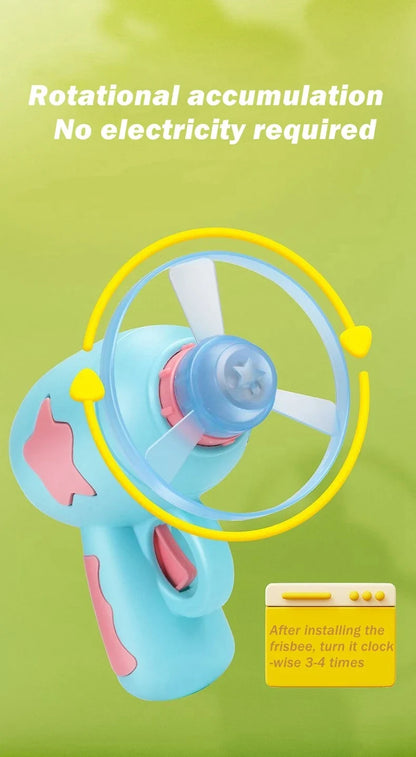 Flying Disc Launcher Toy For Kitten & Cats