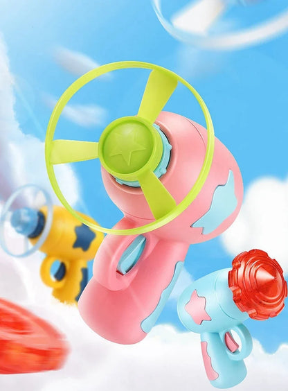 Flying Disc Launcher Toy For Kitten & Cats