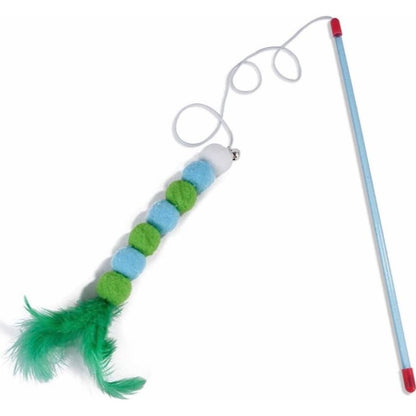 Funny Cat Playing Stick Beads