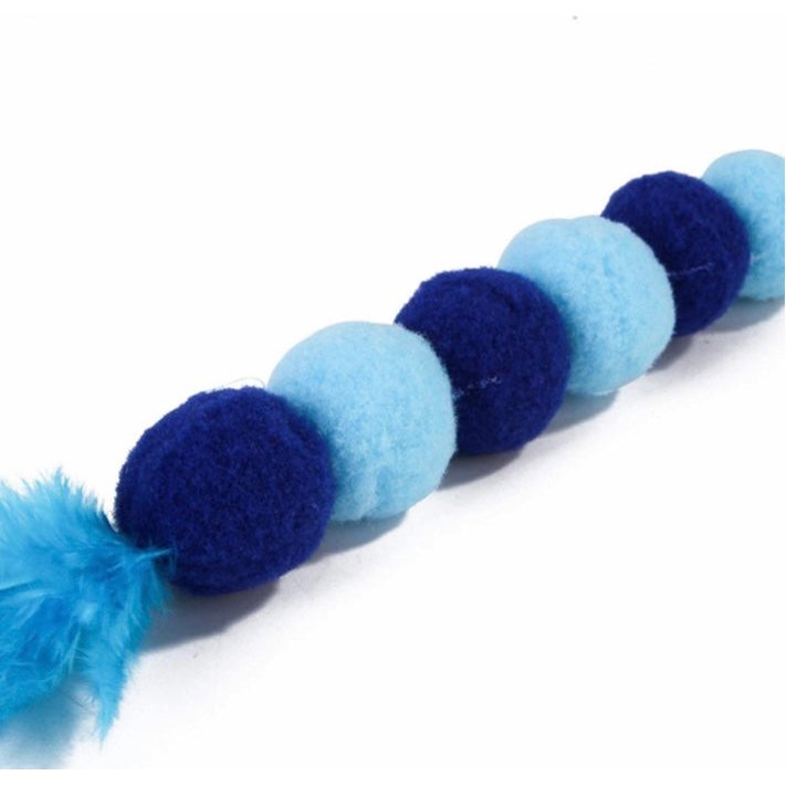 Funny Cat Playing Stick Beads