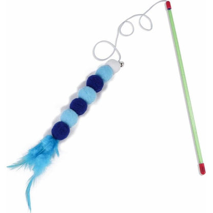 Funny Cat Playing Stick Beads
