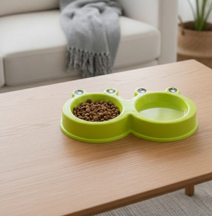 Funny Eyes Double Bowl