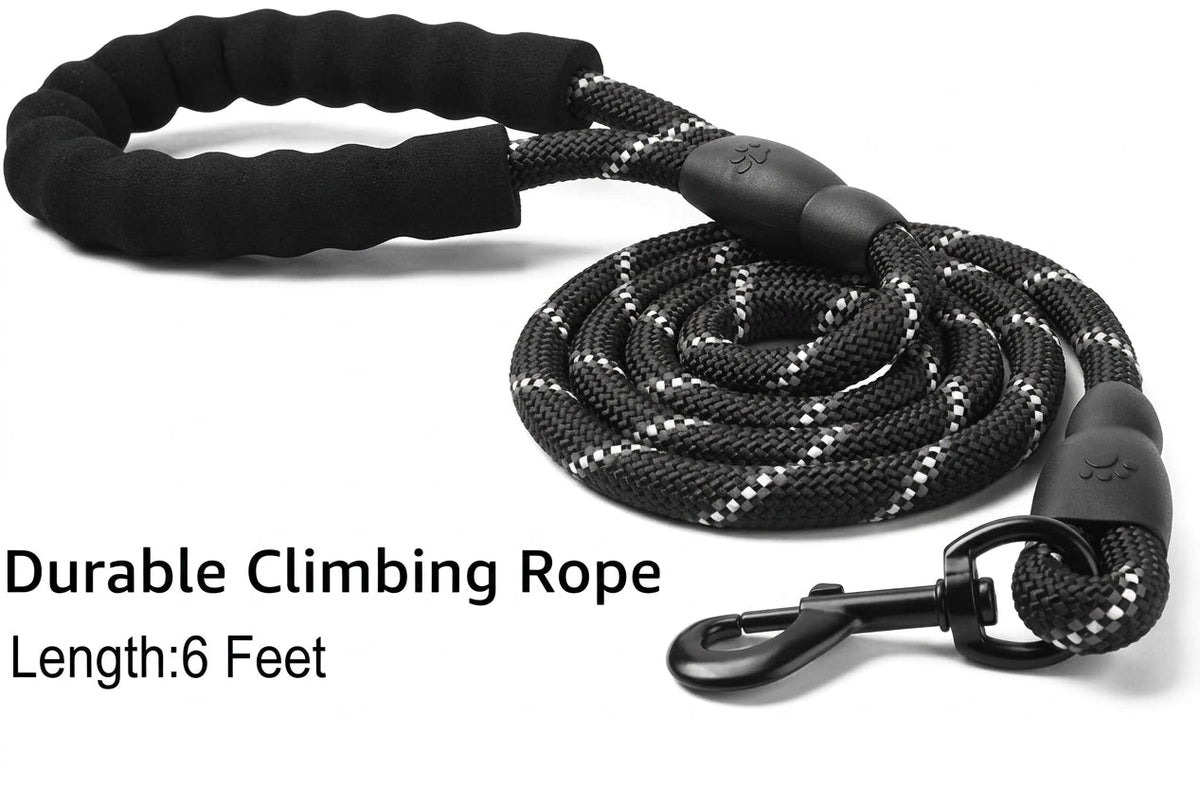 PawGrip Braided Rope Dog Leash