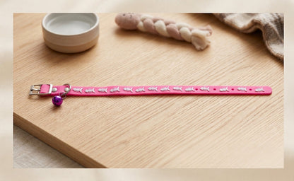 Fish/Cat Design Silicone Cat Collar