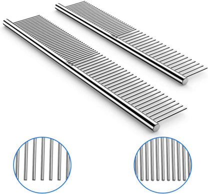 Grooming Steel Long Comb for Cats and Dogs