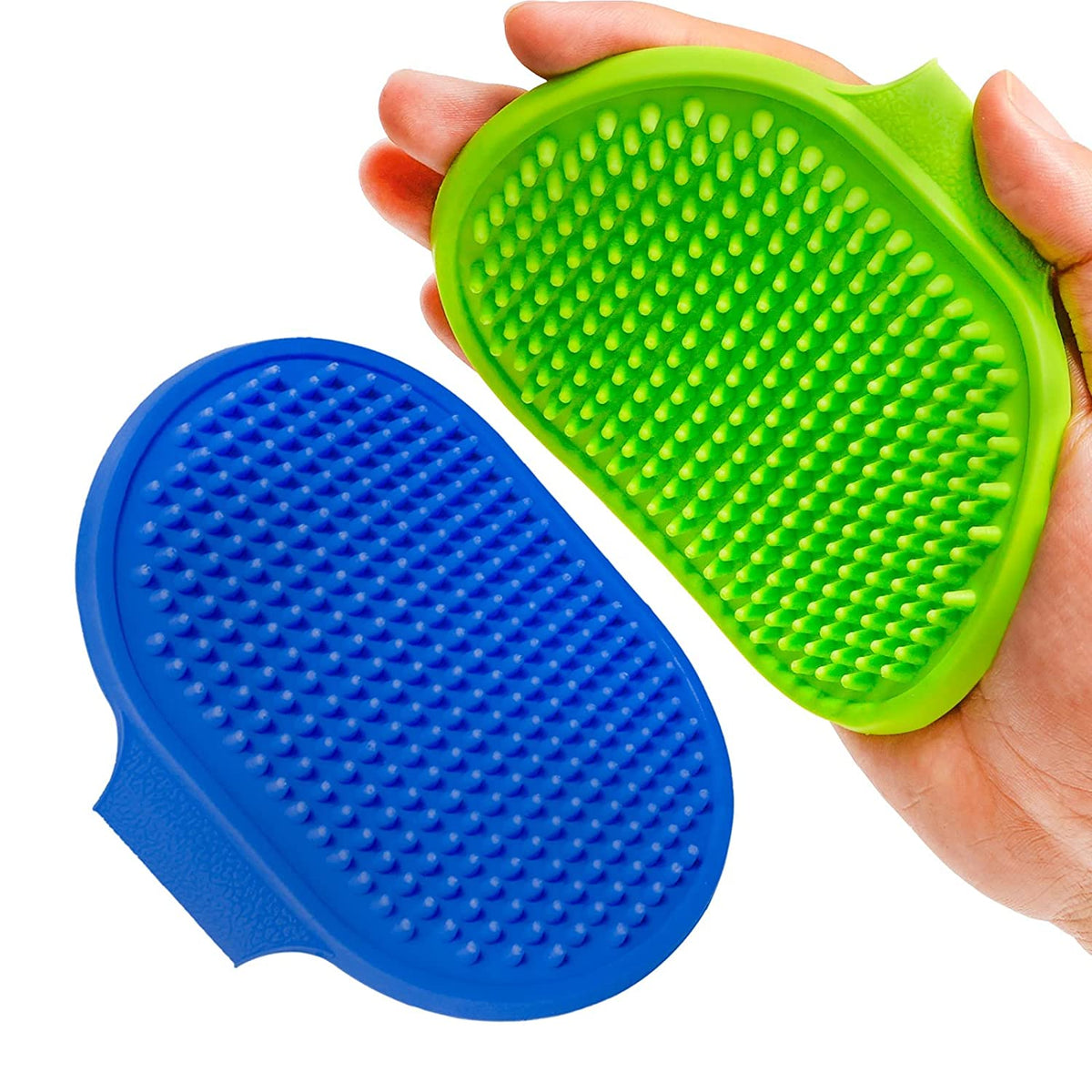 Hand Grooming Glove Silicon Brush for Cats and Dogs
