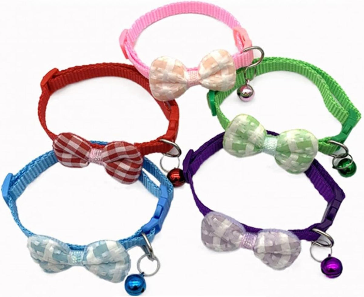 Handmade Cute Bow Collars Adjustable