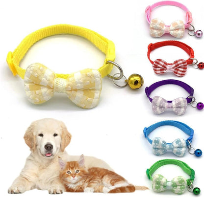Handmade Cute Bow Collars Adjustable