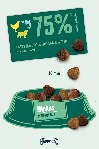 Happy Cat Minkas Perfect Mix Adult Dry Cat Food 1.5 Kg
