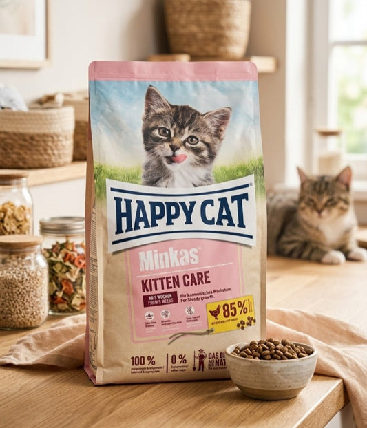 Happy Cat Minkas Perfect Mix Kitten Dry Cat Food 1.5 Kg