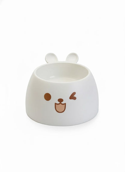 HappyFace Elevated Bowl for Cats & Kitten