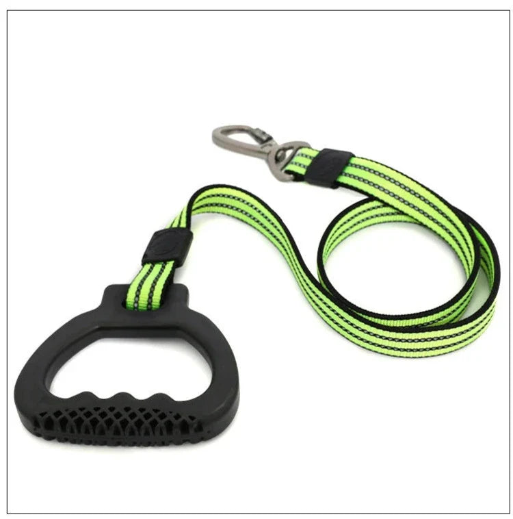 Heavy Duty Dog Leash with Military Grade Carabiner and Strong Rubber Handle