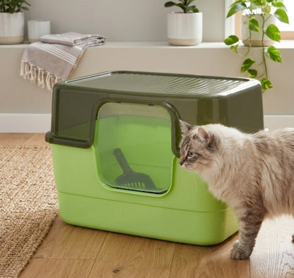 HygienePro Enclosed Cat Litter Box
