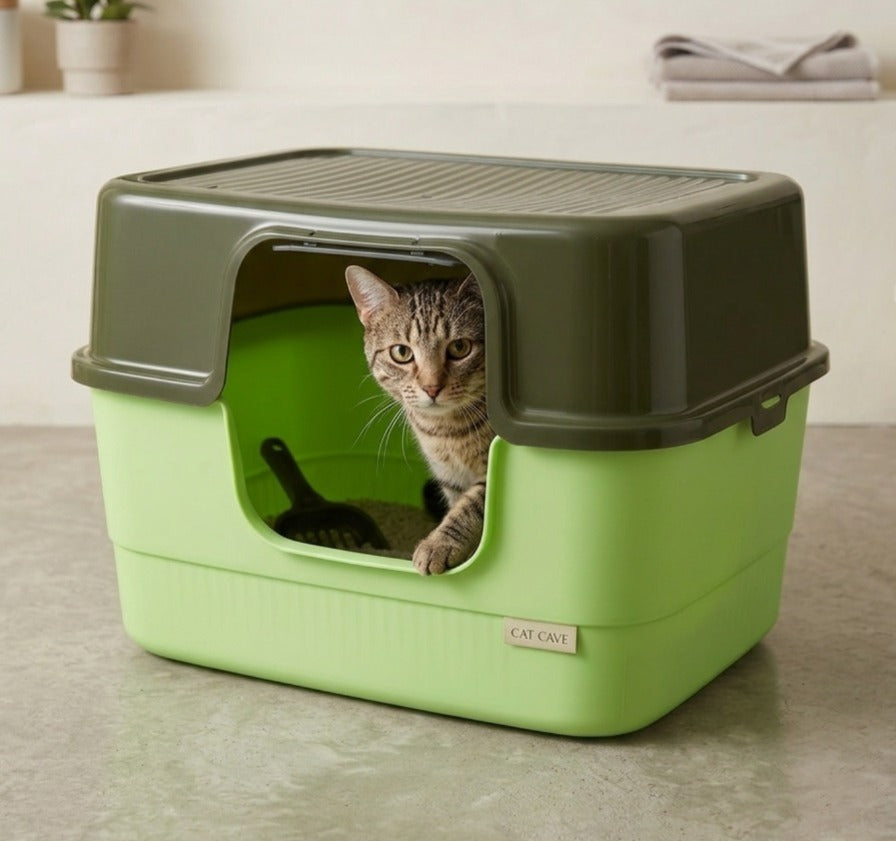 HygienePro Enclosed Cat Litter Box