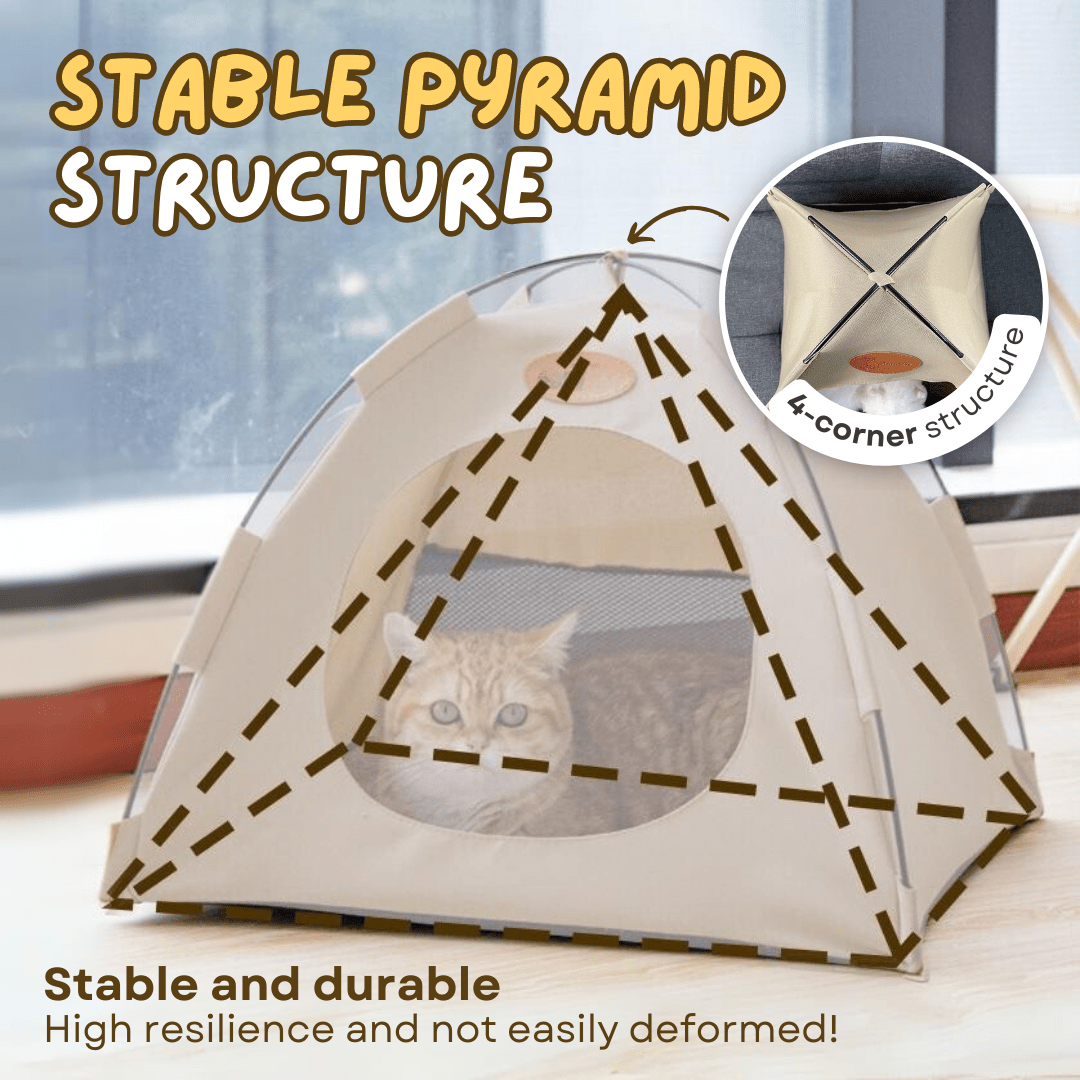 Airy Cat Tent for Summers